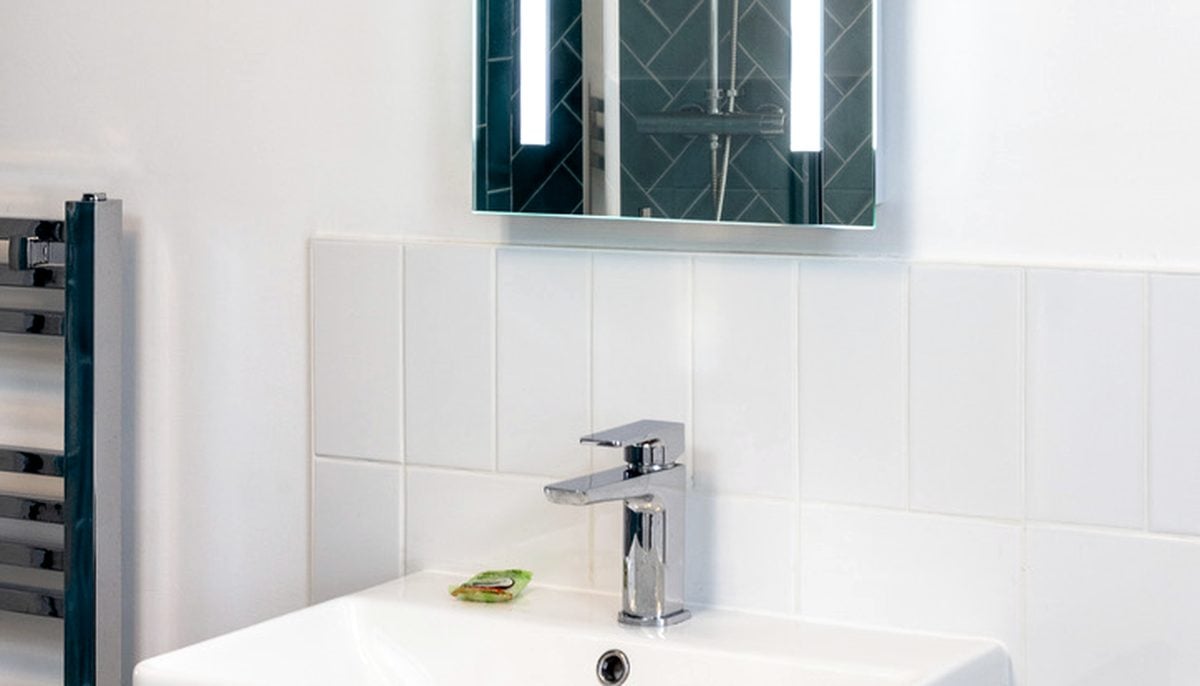 Modern bathroom renovation